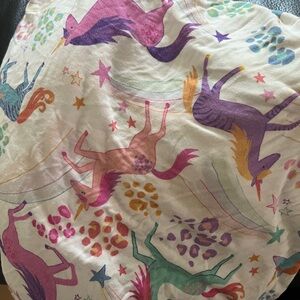 Little Sleepies unicorn crib sheet standard size